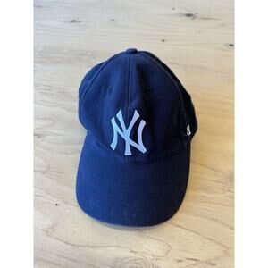 New York Yankees Youth Black Baseball Cap Official '47 Brand Adjustable Hat